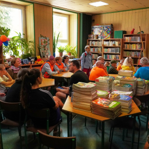 Spotkanie w filii bibliotecznej w Węglowicach